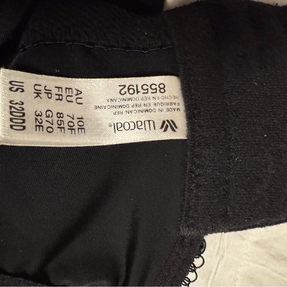 Black Underwire Bra - Picture 4 of 4